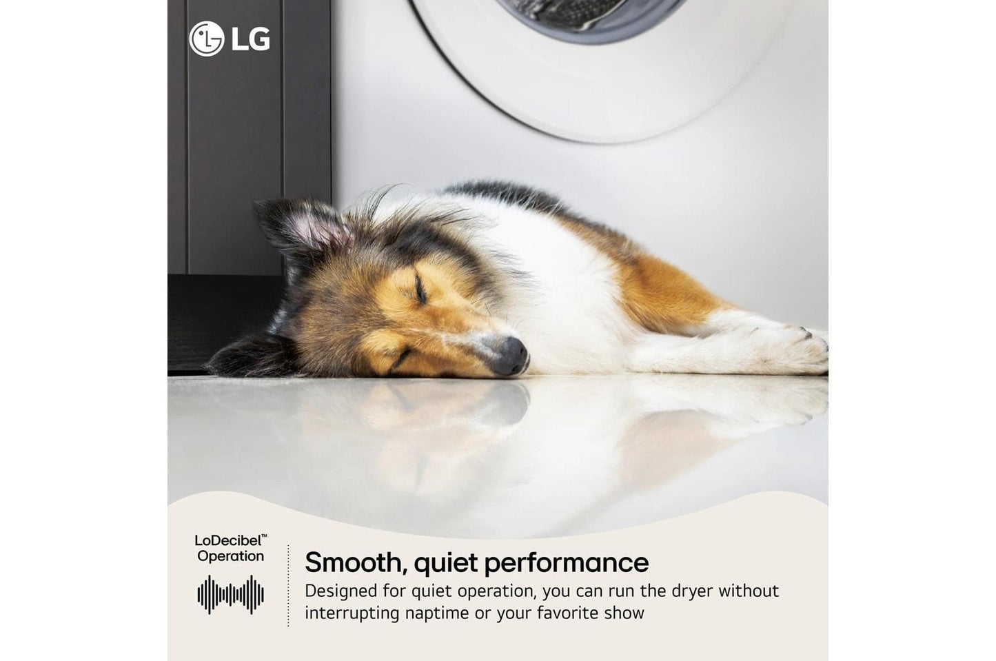 Lg DLE3420W 7.4 cu. ft. Ultra Large Capacity Smart Front Load Electric Dryer