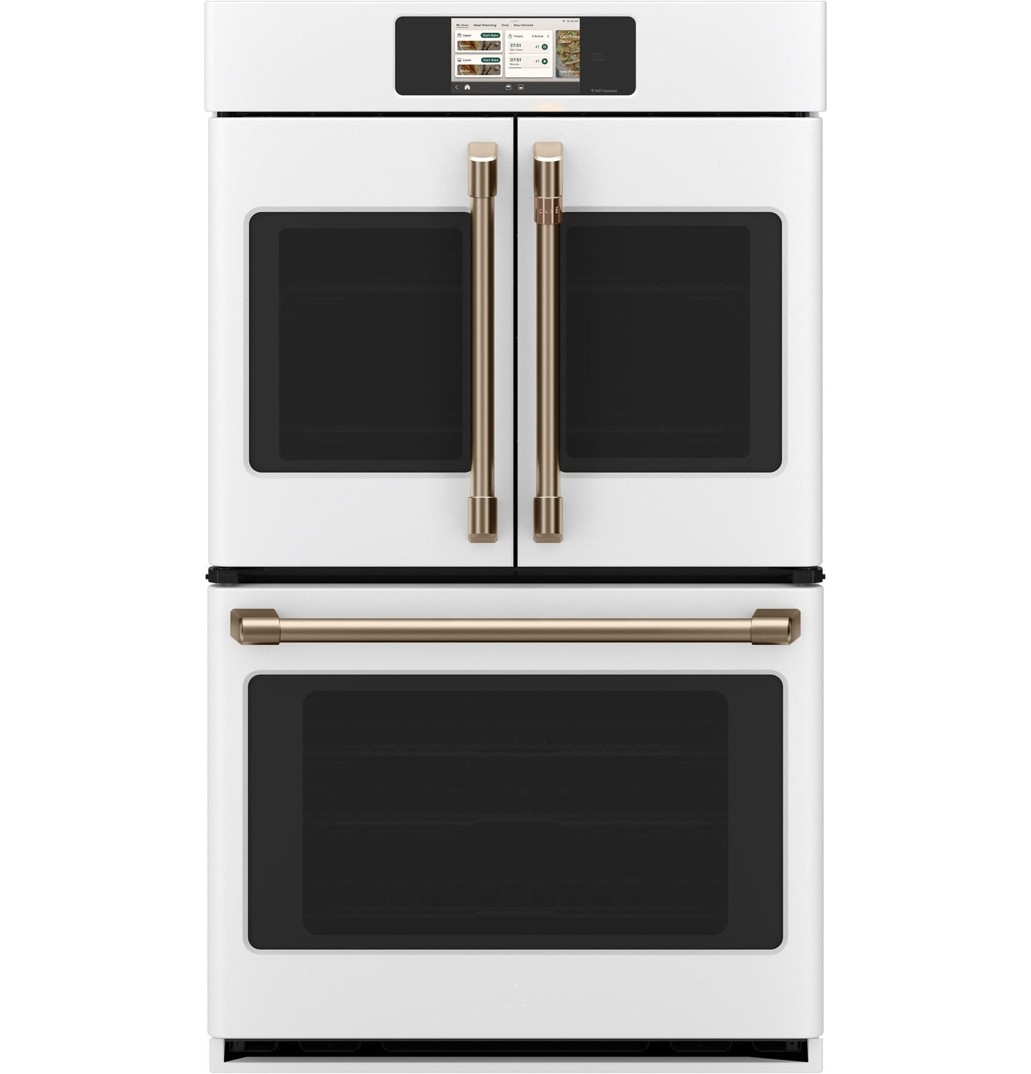 Cafe CTD90FP4ZW2 CAF(EBACK)™ Professional Series 30" Smart Built-In Convection French-Door Double Wall Oven
