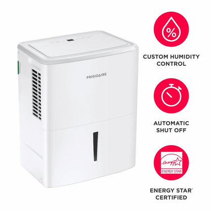 Frigidaire FHDD5034W1 50 Pint Dehumidifier with Wi-Fi (Energy Star)