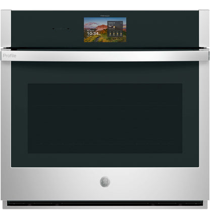 PTS9000SZSS GE Profile™ 30" Smart Built-In Convection Single Wall Oven with In-Oven Camera and No Preheat Air Fry