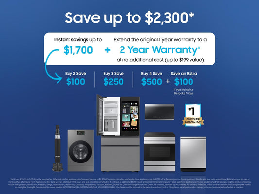 Samsung RF30BB620012 Bespoke 3-Door French Door Refrigerator 30 cu. ft. in White Glass with AutoFill Water Pitcher