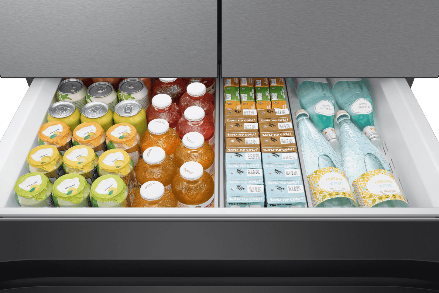 Samsung RF23BB8600QL Bespoke AI 4-Door French Door Beverage Center™  Dual Ice Maker & Flex Zone™  23 cu.ft.