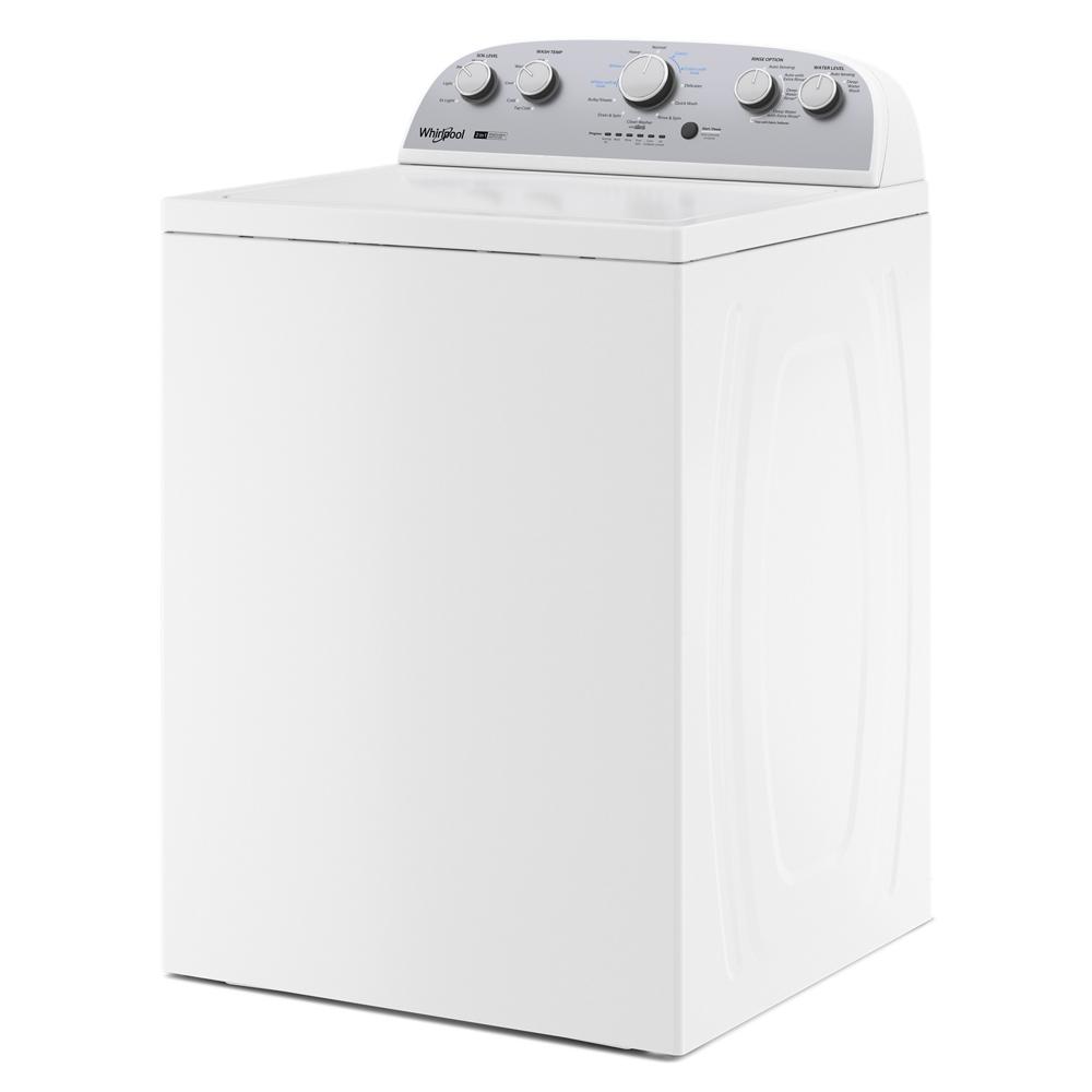 Whirlpool WTW4957PW 3.8-3.9 Cu. Ft. Whirlpool® Top Load Washer with Removable Agitator