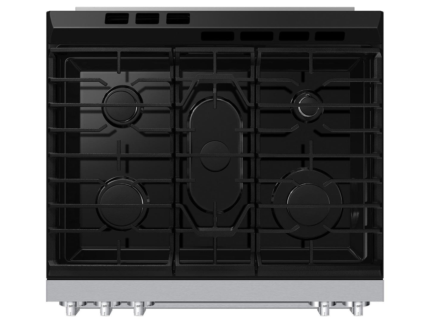 Samsung NSG70H60SR Bespoke Smart Slide-in Gas Range Pro Style Design  Air Fry Max  Precision Knobs