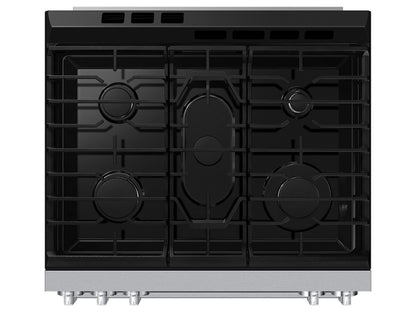 Samsung NSG70H60SR Bespoke Smart Slide-in Gas Range Pro Style Design  Air Fry Max  Precision Knobs