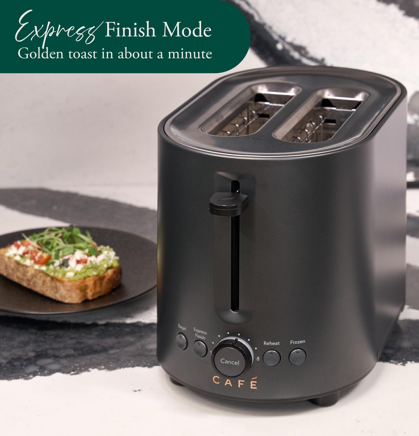 Cafe C9T2MA1ZD5 CAF(EBACK)™ Express Finish Toaster