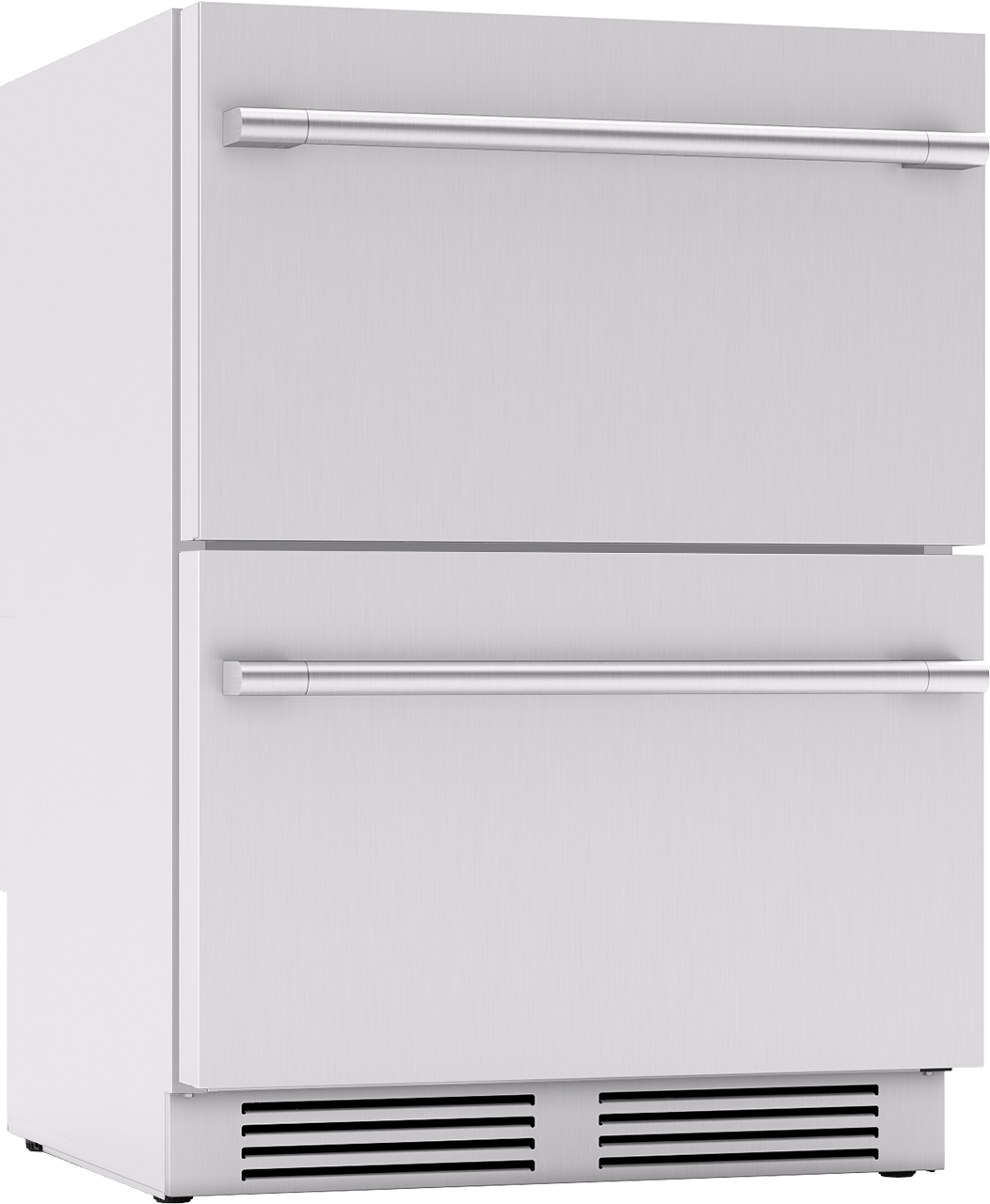 Zephyr PRRD24C2ASOD Presrv Refrigerator Drawers, 24in Compact, Outdoor, SS, 2 Zone