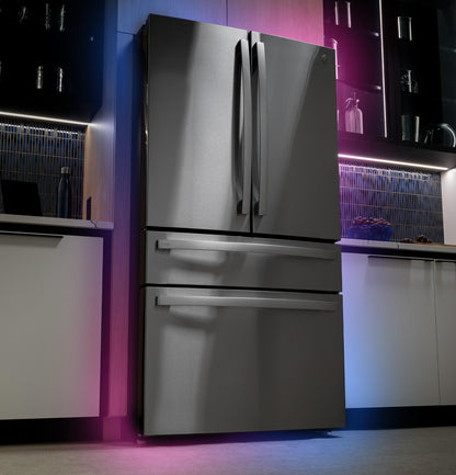 PJD23BYWFS GE Profile™ ENERGY STAR® 23.3 Cu. Ft. Smart Counter-Depth Fingerprint Resistant 4-Door French-Door Refrigerator with Door In Door