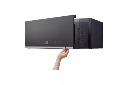 Lg MVEF1337F 1.3 cu. ft. Smart Low Profile Over-the-Range Microwave Oven with Sensor Cook