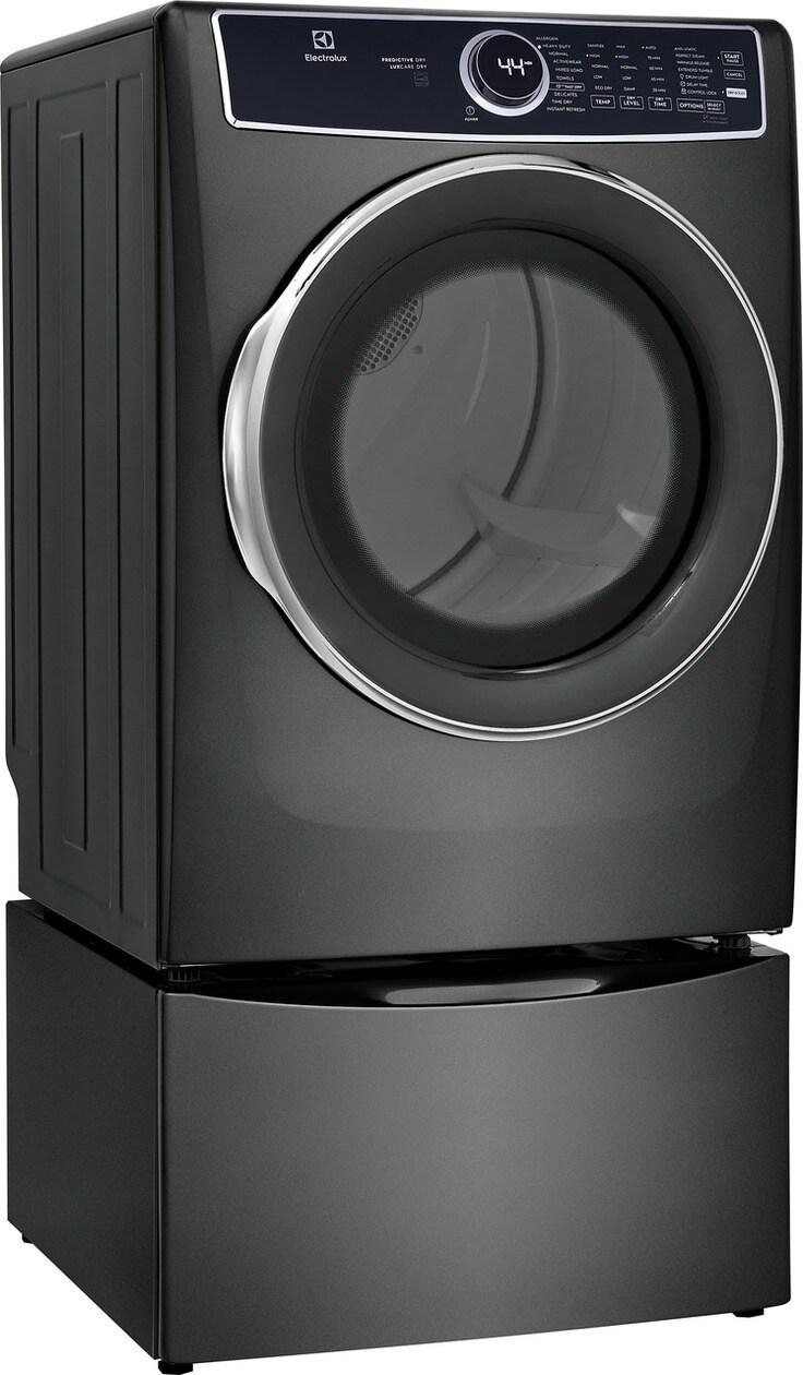 ELFE7537AT Electrolux Front Load Perfect Steam™ Electric Dryer with Predictive Dry™ and Instant Refresh - 8.0 Cu. Ft.