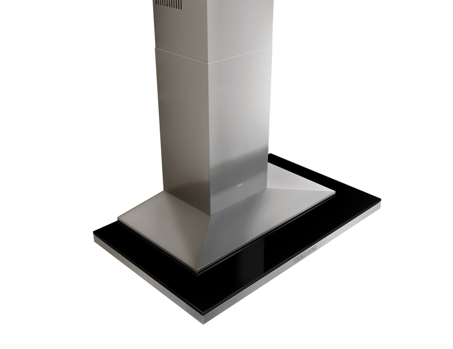 Zephyr ALAE42BBX Layers, Wall, 42", SS/Blk Glass, LED, BODY ONLY