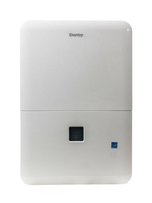 DDR050BJP2WDB Danby 50 Pint Dehumidifier with Pump in White