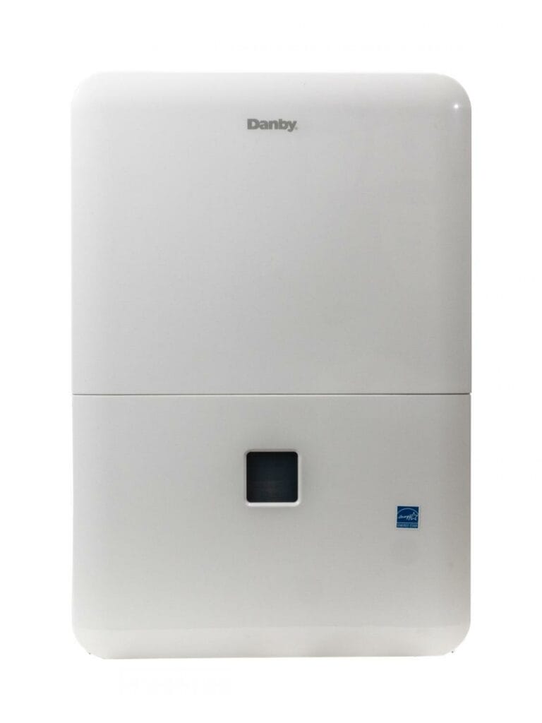 DDR050BJP2WDB Danby 50 Pint Dehumidifier with Pump in White