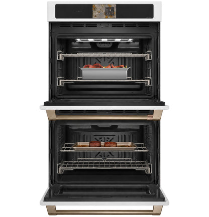 Cafe CTD90DP4ZW2 CAF(EBACK)™ Professional Series 30" Smart Built-In Convection Double Wall Oven