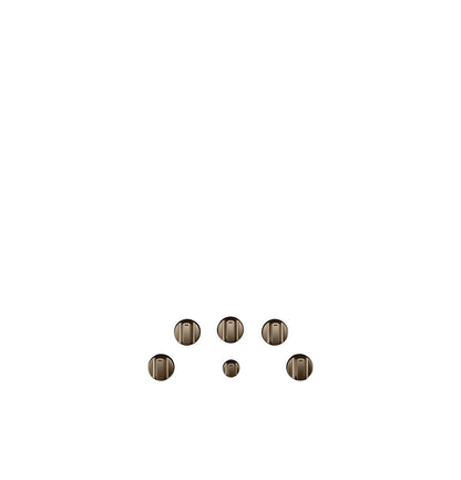 Cafe CXCE1HKPMBZ CAF(EBACK)™ 5 Electric Cooktop Knobs - Brushed Bronze