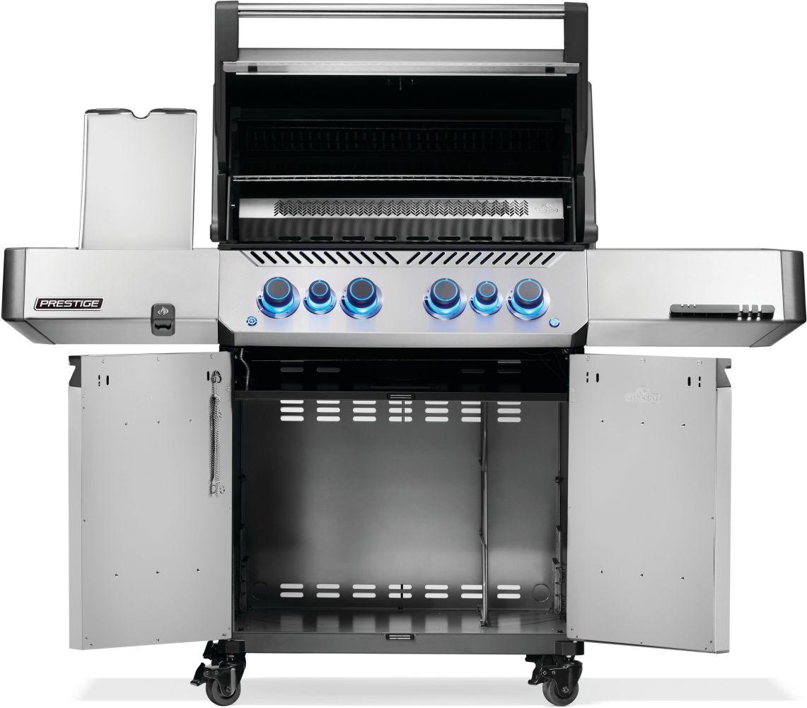 Napoleon Bbq P500VRSIBNSS Prestige 500 RSIB with Infrared Side and Rear Burner , Natural Gas, Stainless Steel