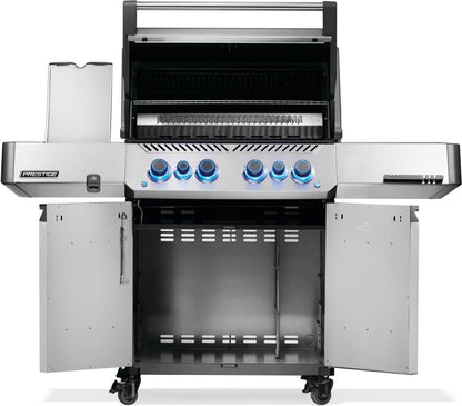 Napoleon Bbq P500VRSIBNSS Prestige 500 RSIB with Infrared Side and Rear Burner , Natural Gas, Stainless Steel