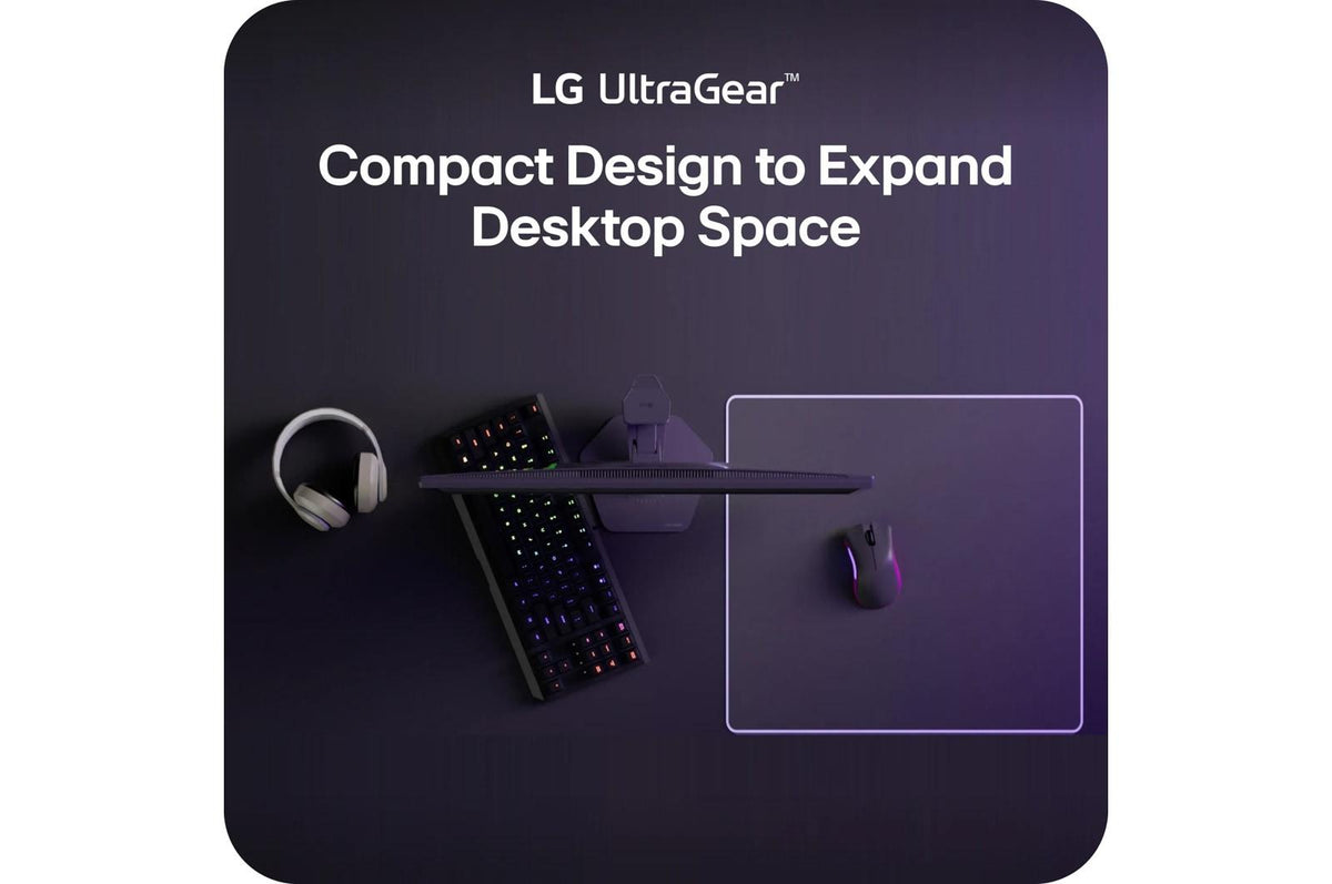 Lg 25G590BB 25 Inch UltraGear™ FHD IPS 1000Hz USB-C Monitor with Tilt/Height/Swivel Stand