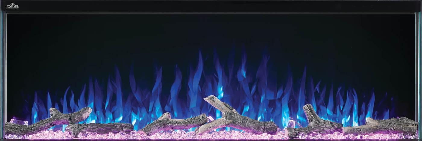 Napoleon Bbq NEFB50H3SV Trivista Primis 50 Three-Sided Built-in Electric Fireplace
