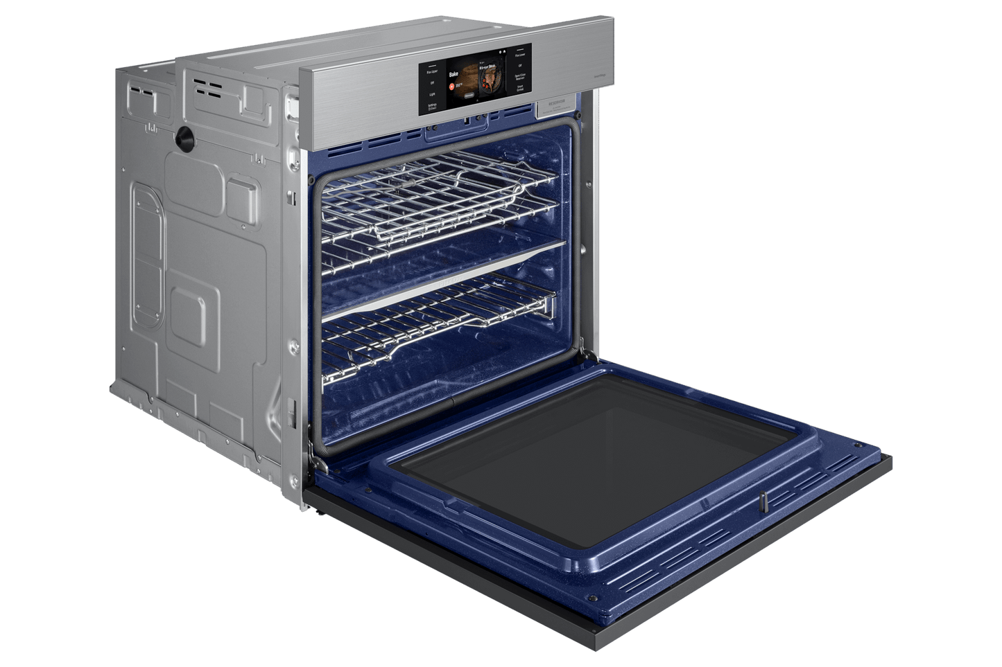 Samsung NV51CG700SSR Bespoke AI Single Wall Oven AI Home 7" LCD Display  AI Pro Cooking™  5.1 cu.ft.