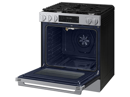 Samsung NSG70H60SR Bespoke Smart Slide-in Gas Range Pro Style Design  Air Fry Max  Precision Knobs