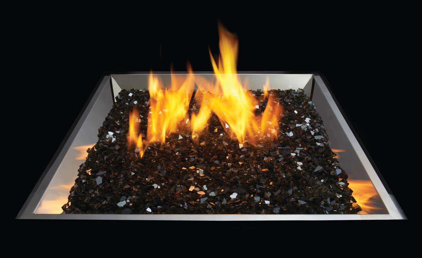 Napoleon Bbq GPFS60 24 inch Square Patioflame Burner Kit 1 Main Burners, Propane, Stainless Steel