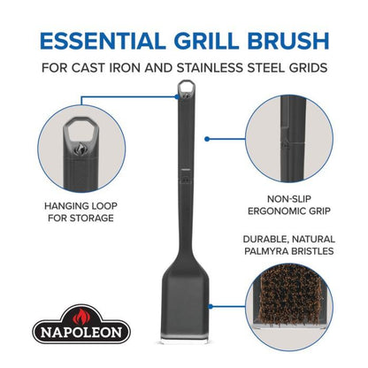 Napoleon Bbq GABR001 Grill Brush with Palmyra Bristles Essential Series