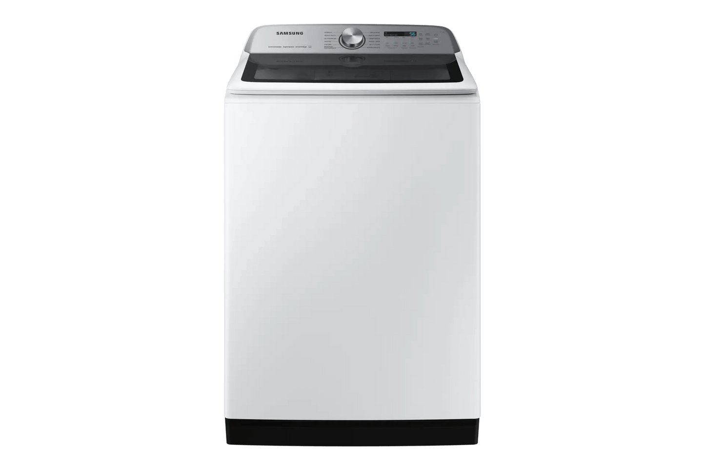 Samsung WA54CG7105AW Top Load Washer ActiveWave™ Agitator  Super Speed Wash  5.4 cu. ft