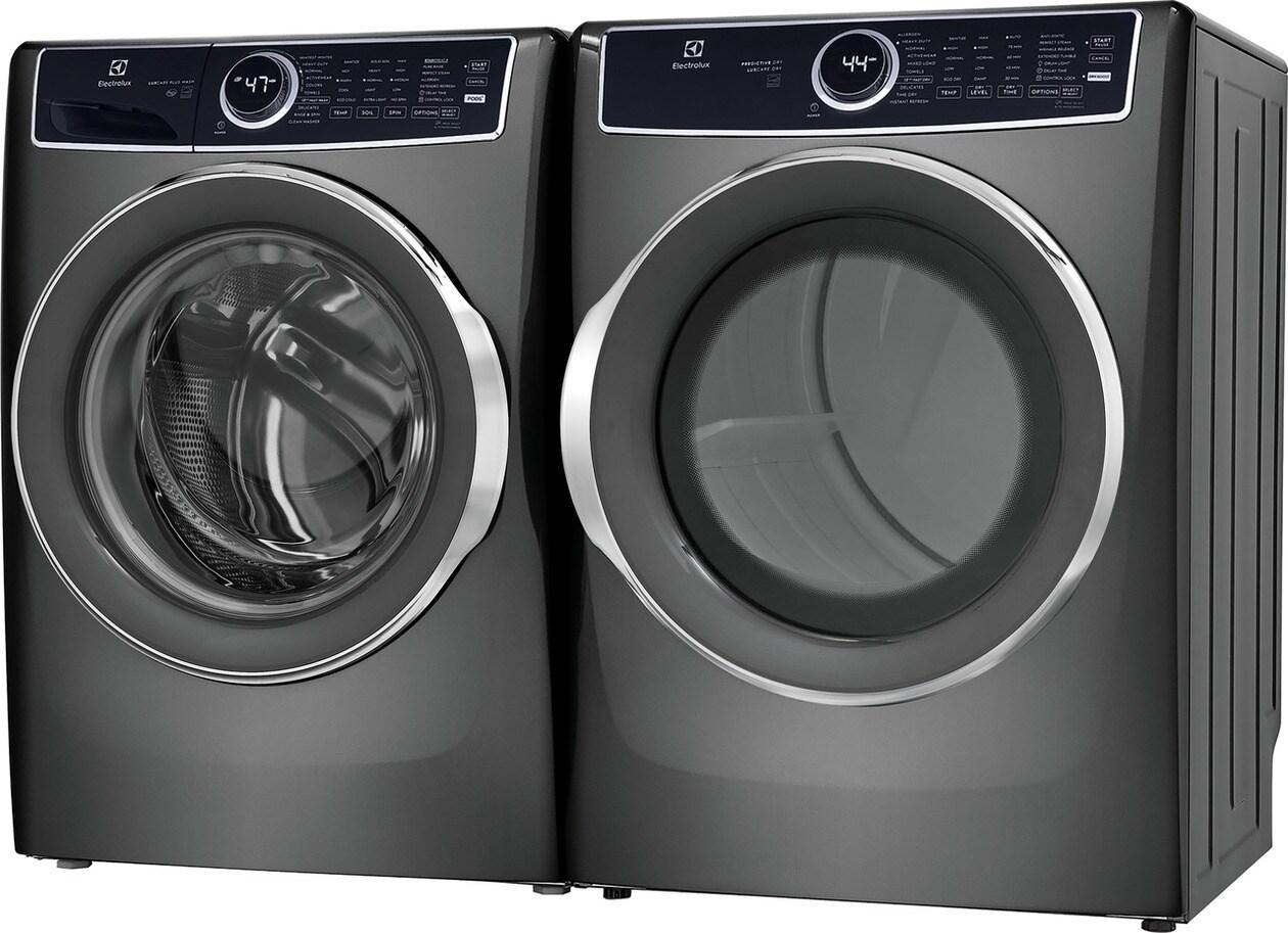 ELFE7537AT Electrolux Front Load Perfect Steam™ Electric Dryer with Predictive Dry™ and Instant Refresh - 8.0 Cu. Ft.