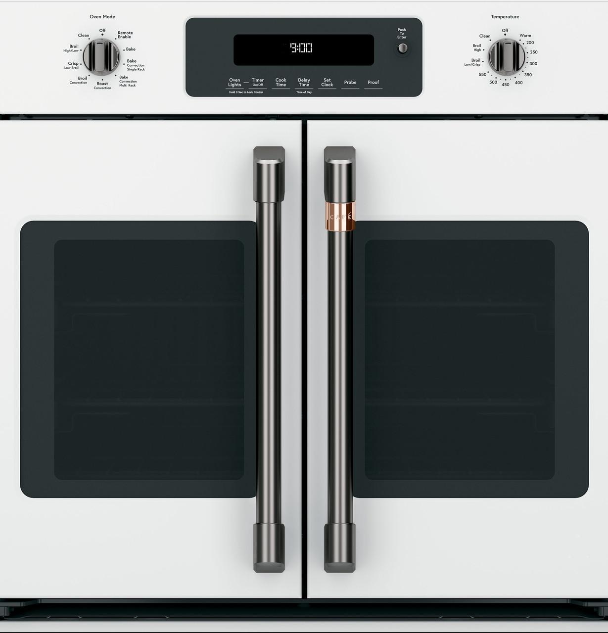 Cafe CXWSFHKPMBT CAF(EBACK)™ 2 French-Door Handles - Brushed Black