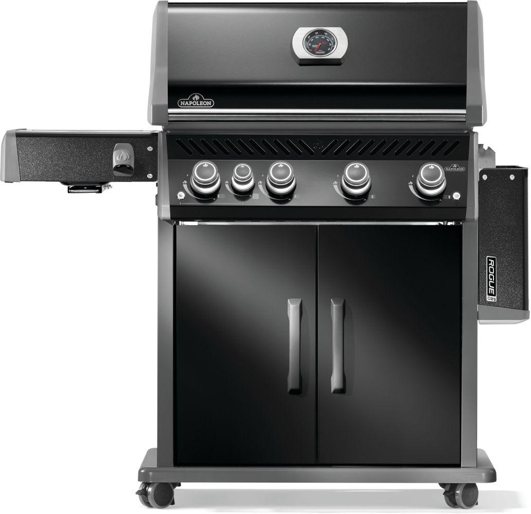 Napoleon Bbq RP525SIBNK2 Rogue PRO 525 SIB with Infrared Side Burner , Natural Gas, Black