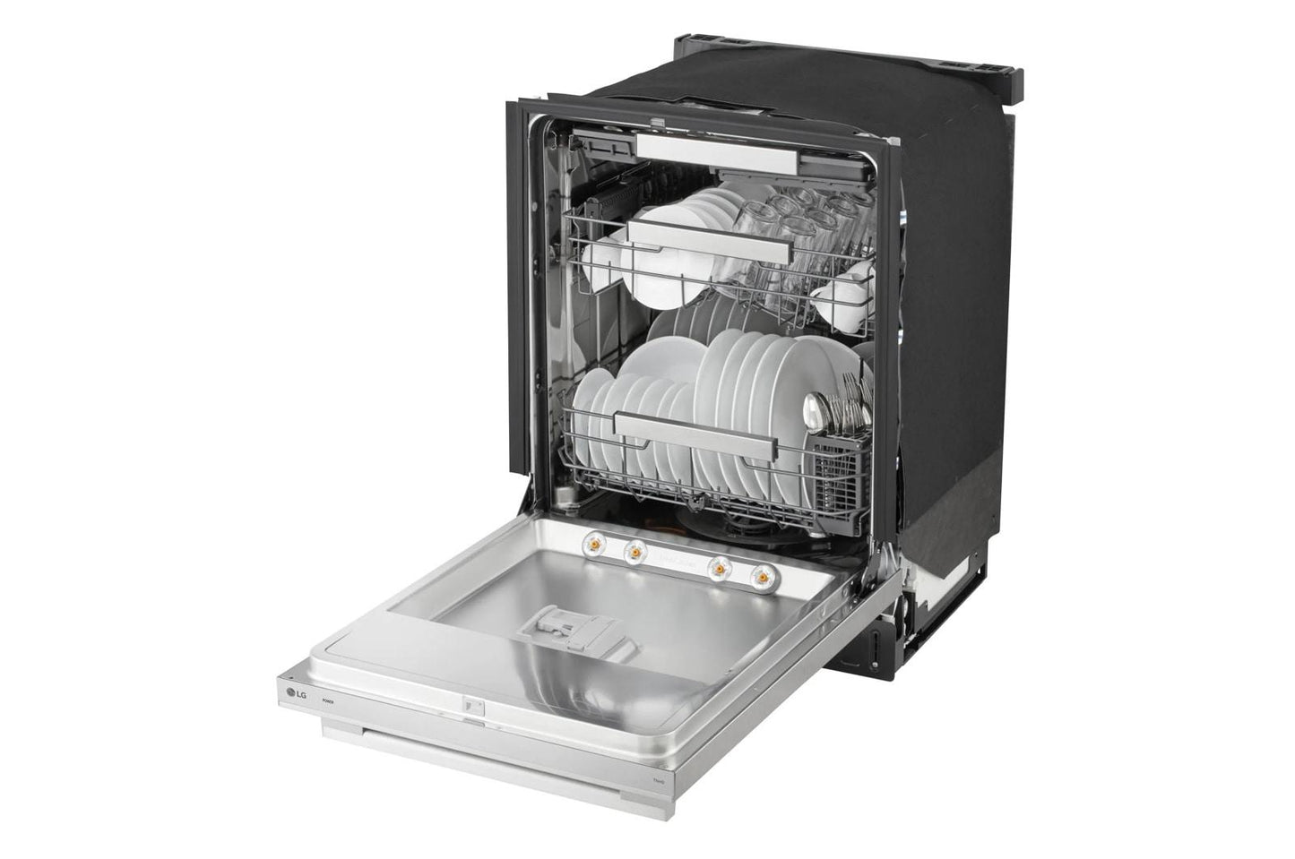 Lg LDNTH862S Smart Hidden Top Control Dishwasher with 1-Hour Wash & Dry, QuadWash® Pro, TrueSteam® and Dynamic Heat Dry™ w/AutoVent Dry™