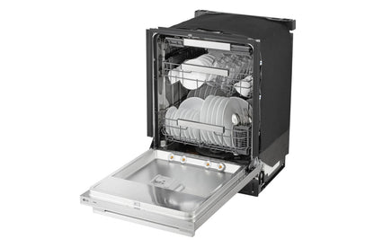 Lg LDNTH862S Smart Hidden Top Control Dishwasher with 1-Hour Wash & Dry, QuadWash® Pro, TrueSteam® and Dynamic Heat Dry™ w/AutoVent Dry™