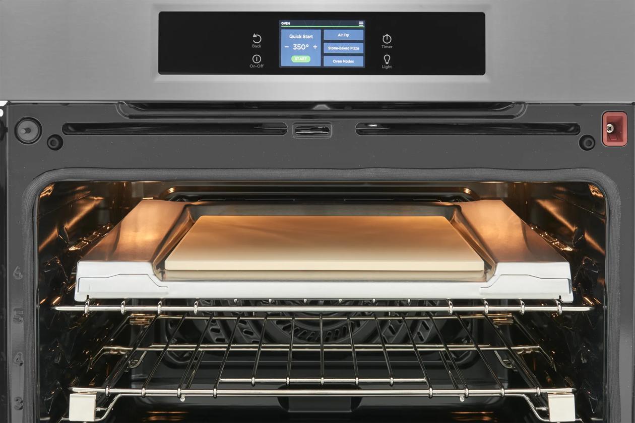 Frigidaire PCWS3085AF 30" Single Wall Oven with Stone-Baked Pizza Mode