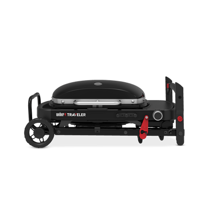 1500460 Weber Traveler® Compact Portable Gas Grill - Black