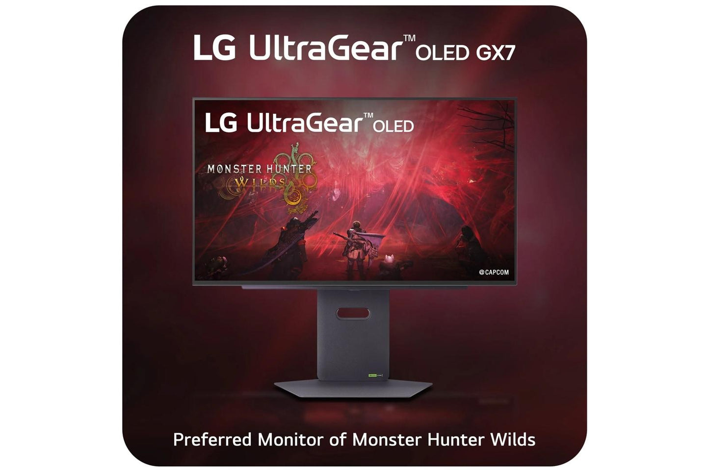 Lg 27GX790AB 27 Inch UltraGear OLED QHD 1440P 480Hz 0.03ms G-Sync® Compatible DisplayPort 2.1 Gaming Monitor