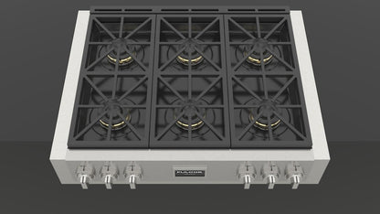 36" PRO GAS RANGE TOP