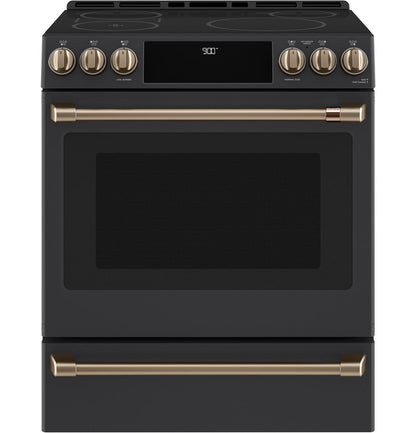 Cafe CXFCHHKPMBZ CAF(EBACK)™ Front Control Induction Knobs and Handles - Brushed Bronze