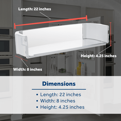 Ge Appliances WR71X10409 Refrigerator Door Shelf
