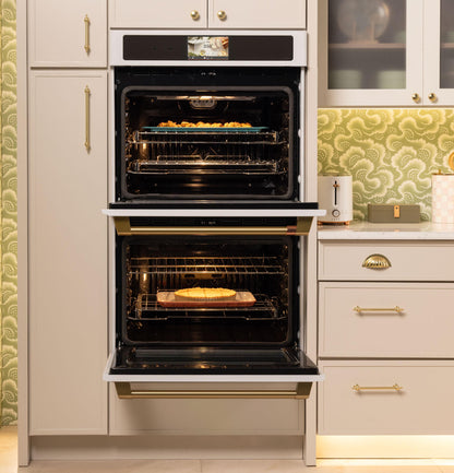 Cafe CTD90DP4ZW2 CAF(EBACK)™ Professional Series 30" Smart Built-In Convection Double Wall Oven