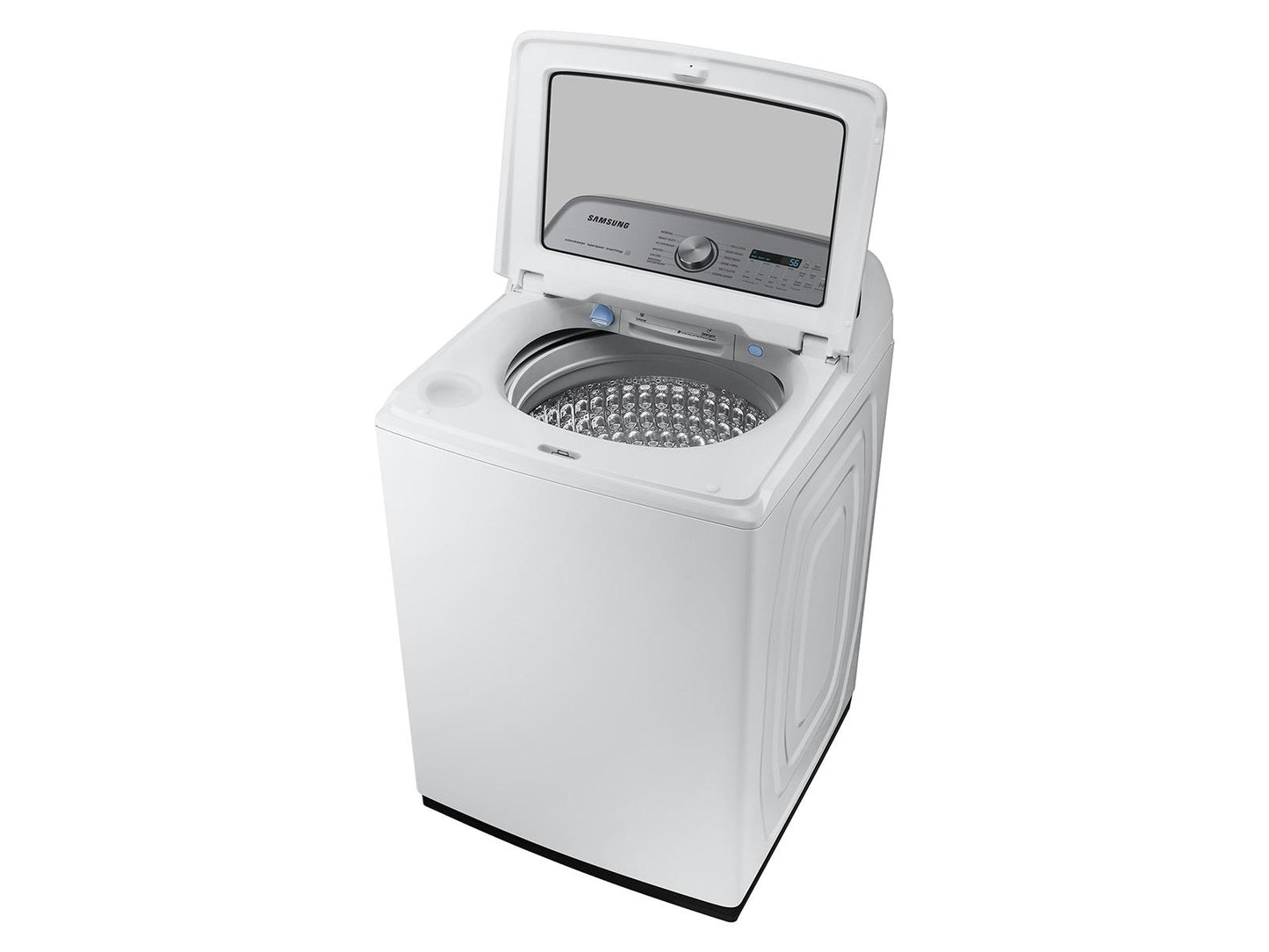 Samsung WA55CG7100AW Top Load Washer Super Speed Wash  Active WaterJet  5.5 cu.ft.
