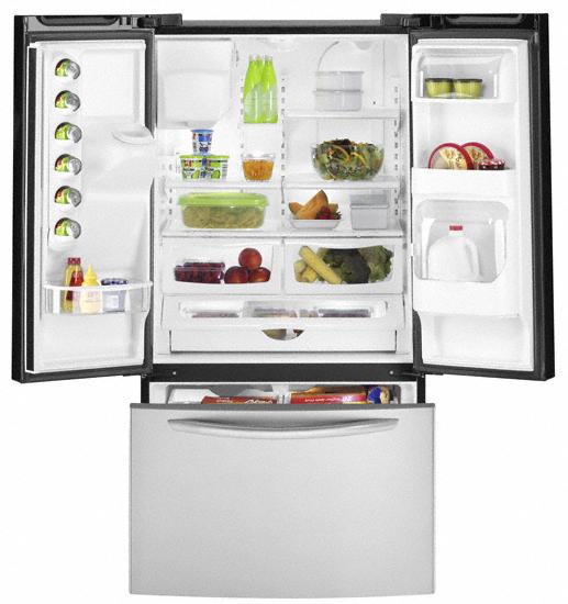 25 cu. ft. French Door Refrigerator(Stainless Steel)