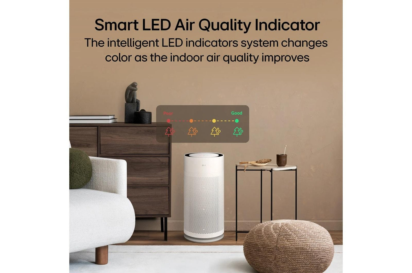 AS351GW30 LG Puricare™ AeroHit with True HEPA Filter
