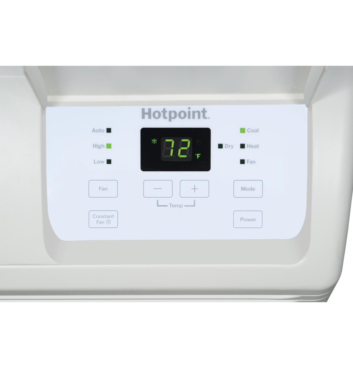 AH12H12E3B Hotpoint® PTAC Heat Pump Unit with Electric Heat Backup 12,000 BTU, 265V, 20amp