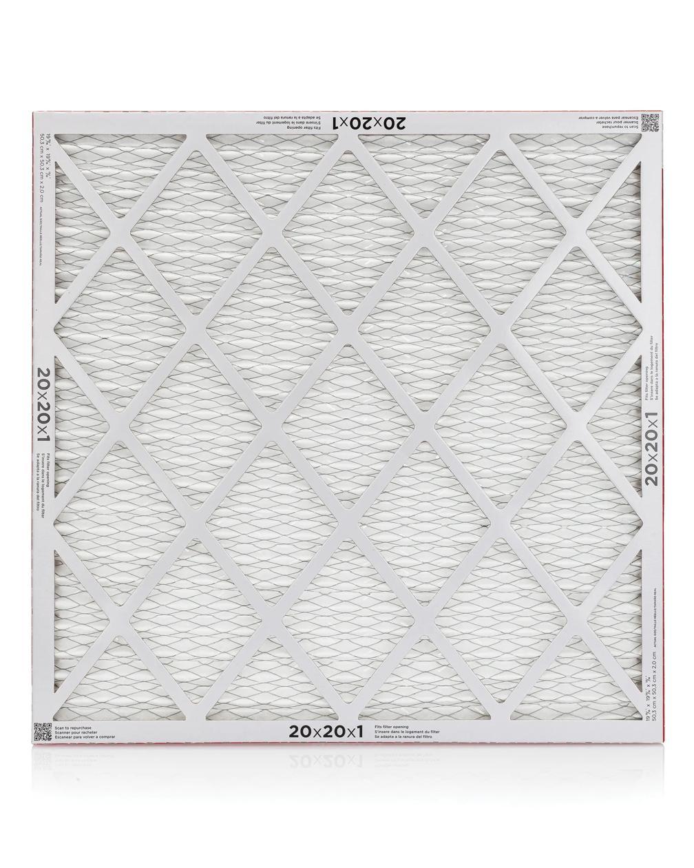 Frigidaire HVAC2020116 PureAir® 20" x 20" x 1" MERV 11 Premium Allergen Air Filter - 6 Pack