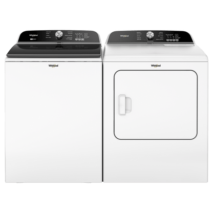 Whirlpool WGD6150PW 7.0 Cu. Ft. Whirlpool® Top Load Gas Dryer with Moisture Sensor