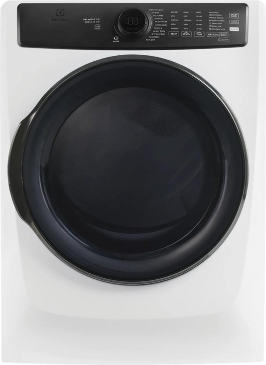 Electrolux ELFG7738MW Front Load Perfect Steam™ Gas Dryer with LuxCare® Dry and Instant Refresh - 8.0 Cu. Ft.