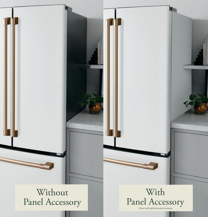 Cafe CKLBRSFNW2 CAF(EBACK)™ Refrigeration Matte White Side Panel, Full-Depth, Right