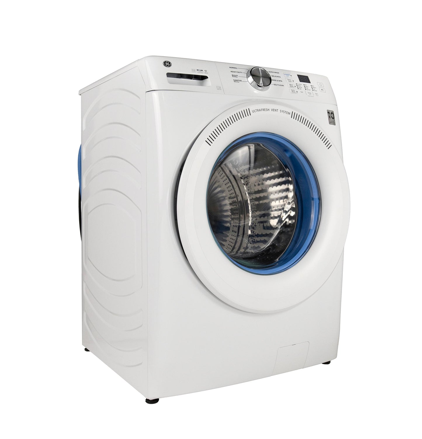 GFW350SSYWW GE® ENERGY STAR® 4.6 cu. ft. Capacity Smart Front Load Washer with UltraFresh Vent System with OdorBlock™