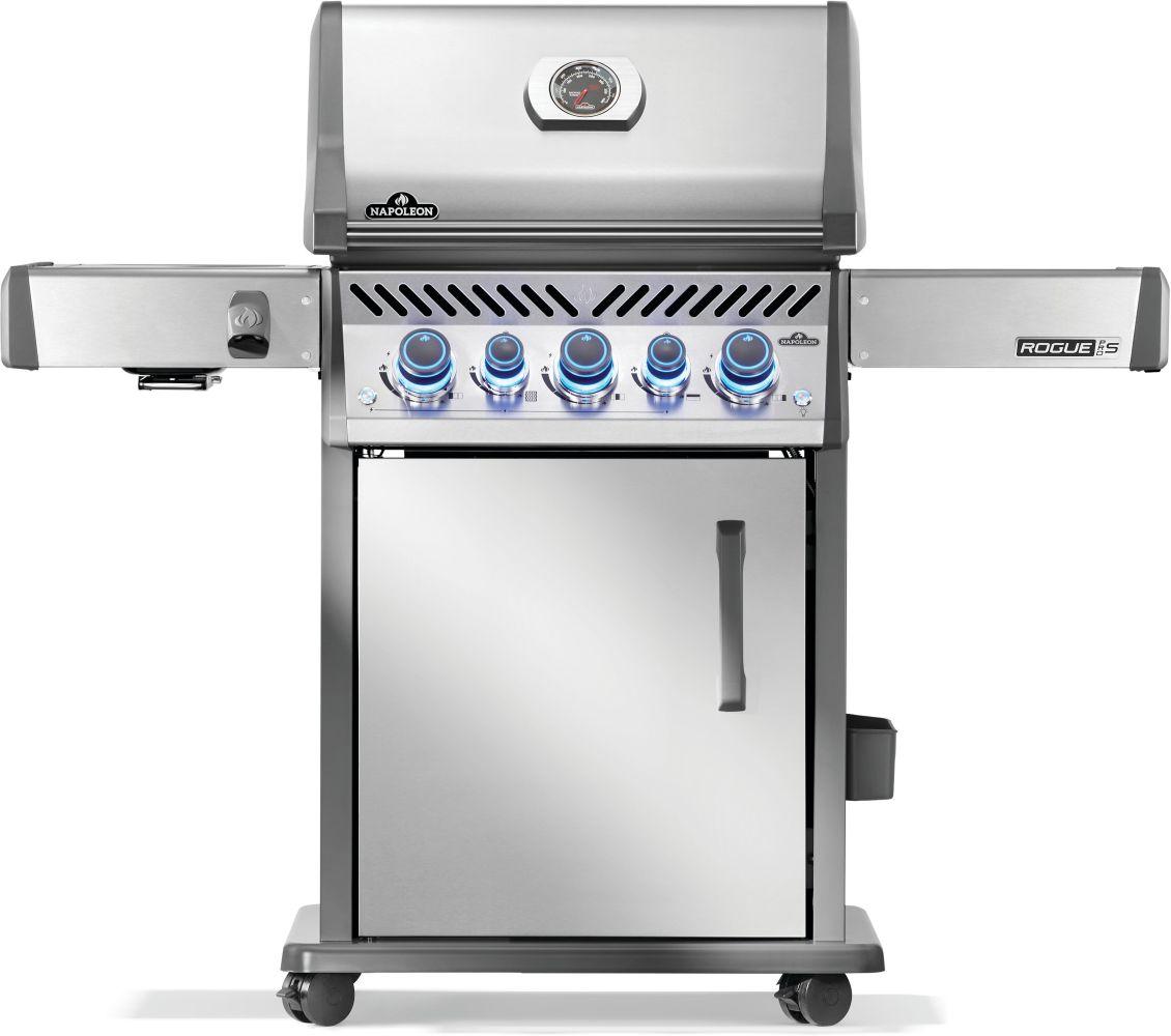 Napoleon Bbq RPS425RSIBNSS2 Rogue PRO-S 425 RSIB with Infrared Side and Rear Burner , Natural Gas, Stainless Steel